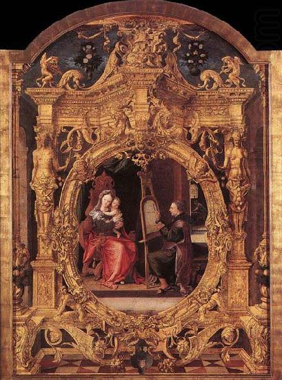 BLONDEEL, Lanceloot St Luke Painting the Virgin's Portrait china oil painting image